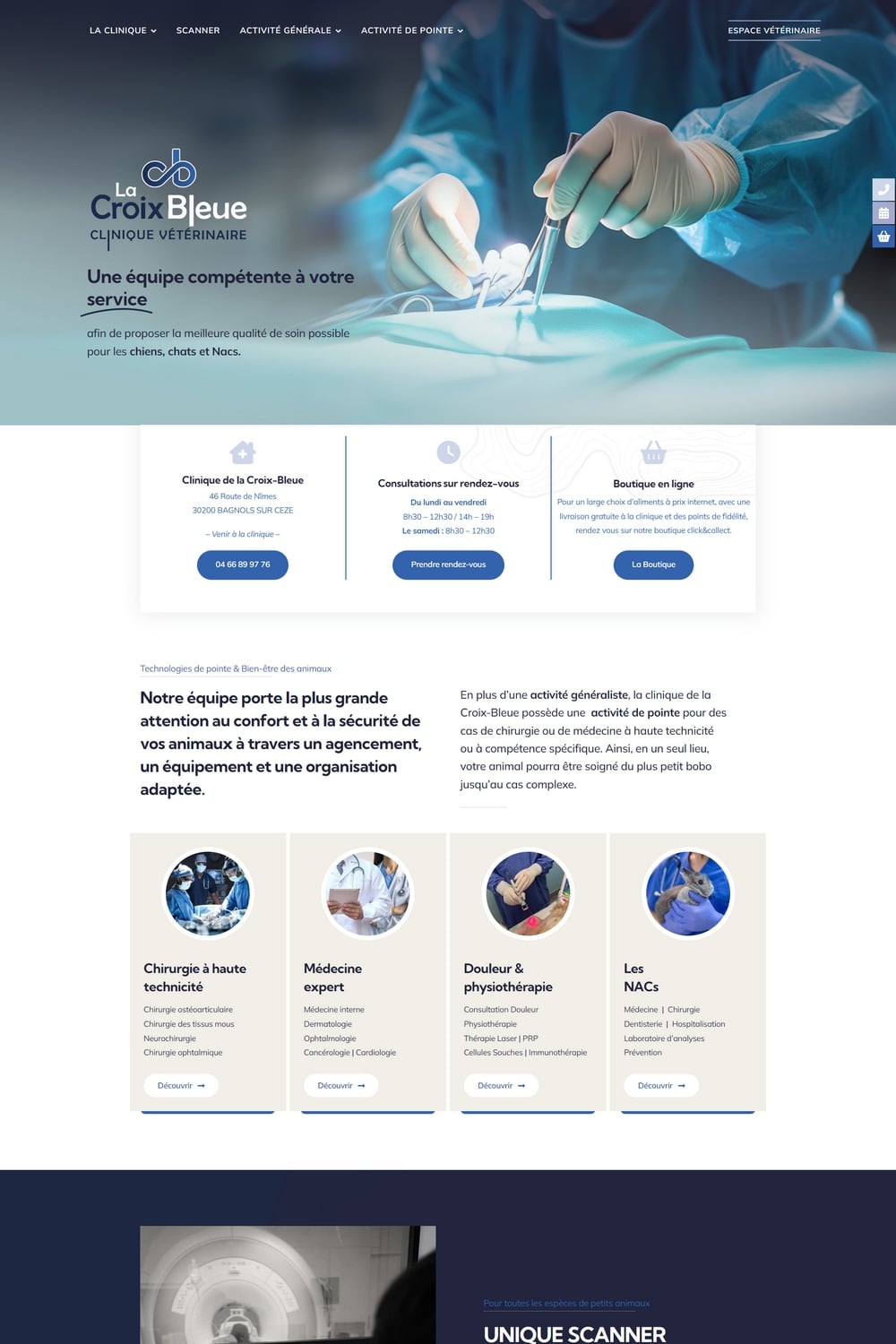 Clinique vétérinaire de la Croix Bleue